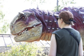 Dinosaur exhibit