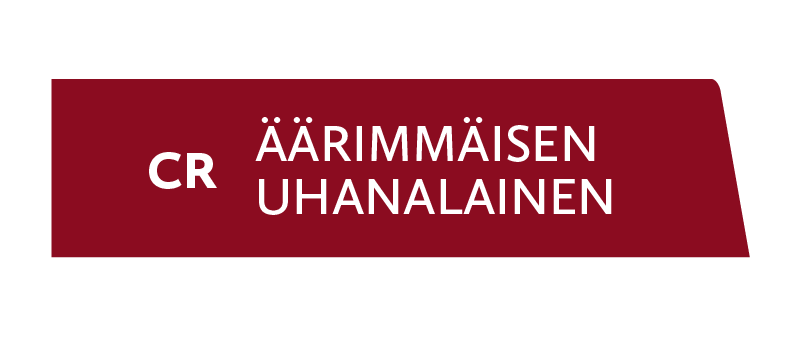 CR - äärimmäisen uhanalainen