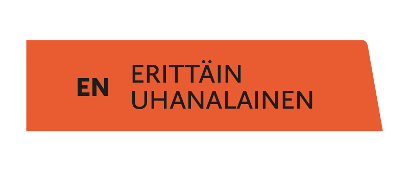 EN - erittäin uhanalainen